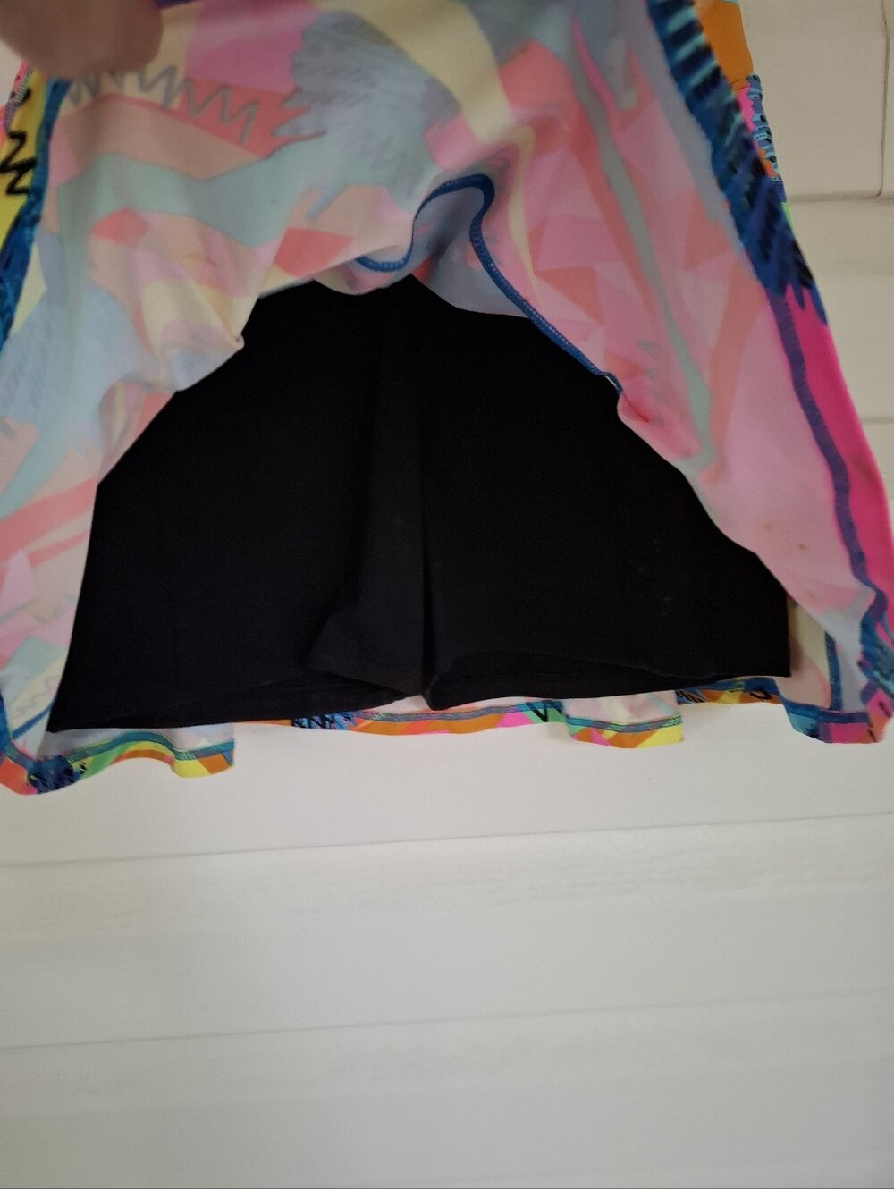 Dona Jo Bright Parrot Rio Ultimate Skirt Skort Tennis Golf Athleisure Sz 1 Small - Picture 5 of 8